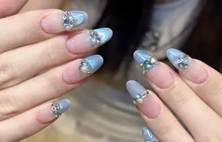 ネイル By moonネイル 🌷ワンホン/韓国風のネイルデザイン