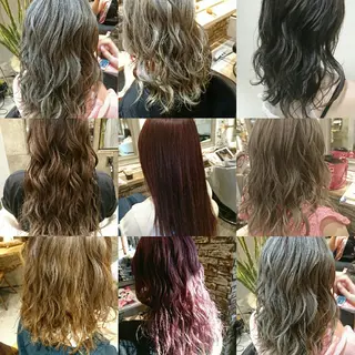 ミディアム カラー youres センター南所属・センター南 SEIJIのヘアスタイル