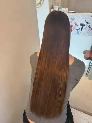 カラー ココルアナ所属・ゆう/大阪豊中/海外 カラー/艶カラーのヘアスタイル