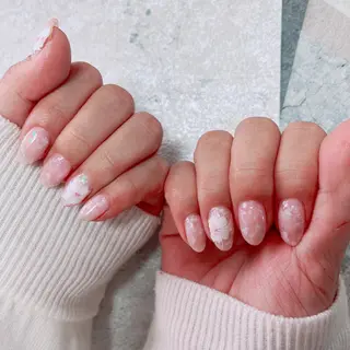 ロング ネイル Luce nail所属・竹内 知佐美のネイルデザイン