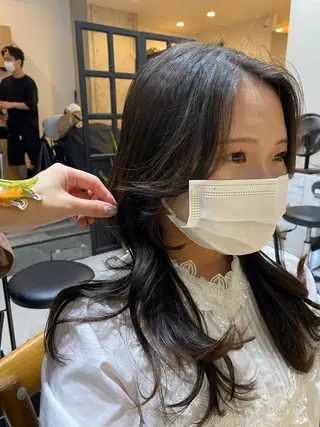 セミロング Dxxxx III所属・女性目線の大人 メンズ*Ayakaのヘアスタイル