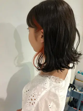 ミディアム カラー 🎀トレンドヘア🎀 MIKUのヘアスタイル