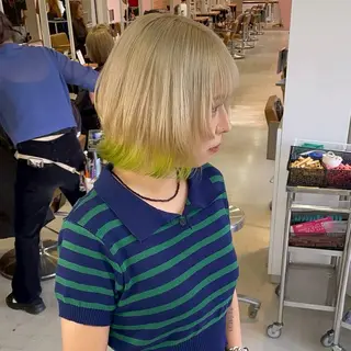 カラー L studio心斎橋店【エルスタジオ】所属・派手髪特化 🪐REN🪐のヘアスタイル