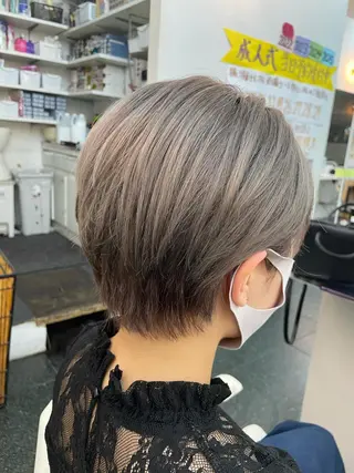 ショート 艶髪韓国レイヤー 🇰🇷✨小清水✨のヘアスタイル