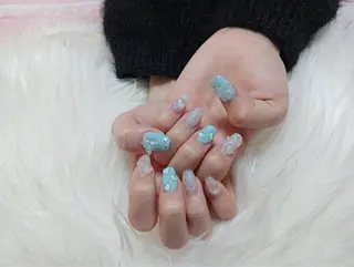 セミロング Hanaai Salon新宿店のネイルデザイン