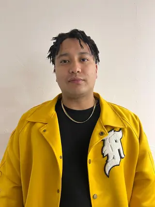 ミディアム パーマ メンズ メンズスタイリスト リュウジのヘアスタイル