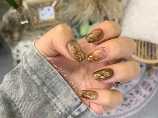 ショート カラー ネイル musee art所属・Musee art 亀戸店のネイルデザイン