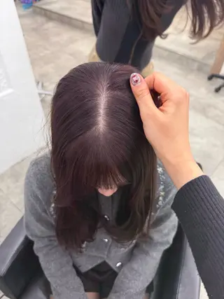 カラー 透明感カラー🥣 / rico💗のヘアスタイル