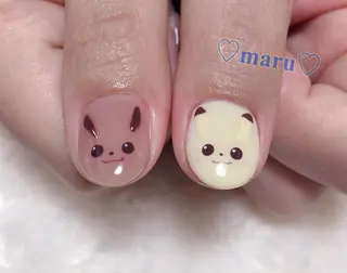 ネイル まるみ ♡のネイルデザイン