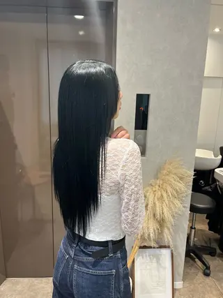 ロング カラー QUE所属・QUEなつみ 🕊🫧のヘアスタイル