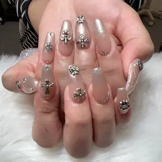 ネイル 🎀nana🫧 ワンホンネイル🎀のネイルデザイン