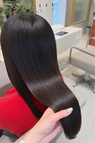 ロング BRIGHT所属・🤍恵比寿/透明感/ 小顔カット🤍アズサのヘアスタイル