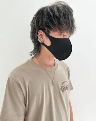 ショート カラー パーマ ヘアアレンジ メンズ 【池袋/スパイキー ショート】ⓝⓘⓜⓤのヘアスタイル