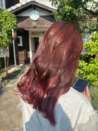 セミロング topstylist 遠山康兵のヘアスタイル