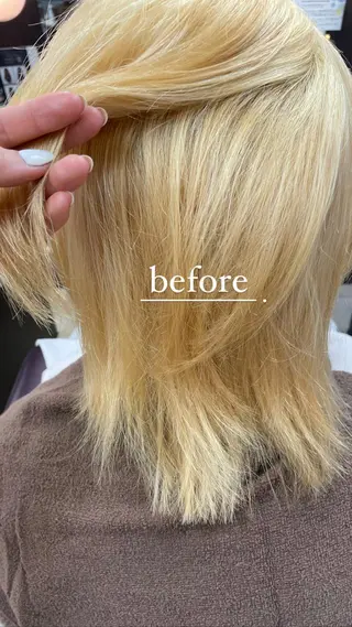 カラー メンズ 松本平太郎美容室大宮店所属・もりたみかこ 美容師お休み中のヘアスタイル