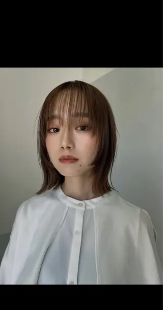 ミディアム カラー TAYA　丸の内店所属・末武 佑太のヘアスタイル