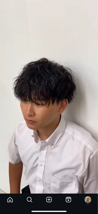 パーマ メンズ 小芝涼介/レイヤー /メンズパーマ✂️のヘアスタイル