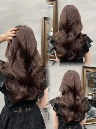 ロング カラー 🔷似合わせのプロ KUMA🔷のヘアスタイル