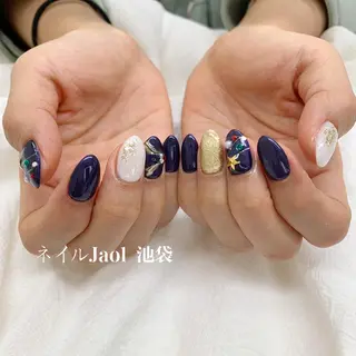 ミディアム nail jaol池袋店所属・ネイルJaol 池袋のネイルデザイン