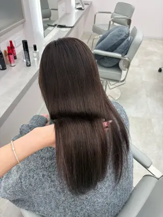 ロング カラー MIL所属・心斎橋/透明感カラー / ミサキのヘアスタイル