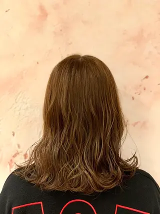 ミディアム カラー Stir Maison 大宮所属・ryuma/ボブ /透明感カラーのヘアスタイル