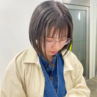 ショート カラー 工藤 璃乃のヘアスタイル