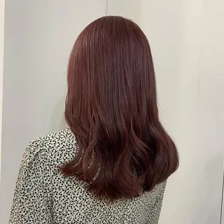 ミディアム カラー 🪭risa 暖色/レイヤー🪭のヘアスタイル