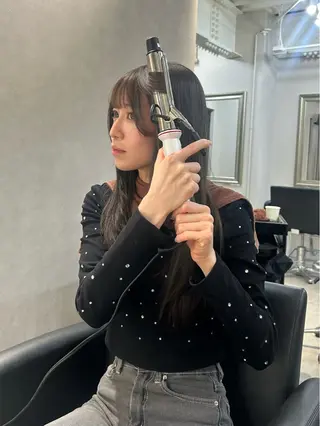 ロング えり 堀江/ボブ /艶髪/レイヤーのヘアスタイル