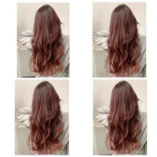 ロング カラー 京都大人女性ショート 徒歩1分/秋山のヘアスタイル