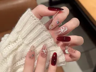 ネイル Venusパラジェル 長さだし専門店のネイルデザイン