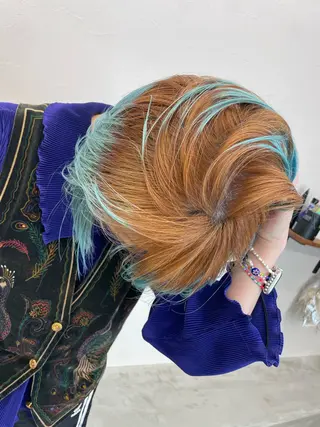 ショート カラー エクステ/大人可愛い カラー🩷RINAのヘアスタイル