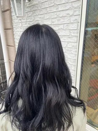 セミロング カラー 🪼高評価🪼 💎柴崎の藤咲💎のヘアスタイル