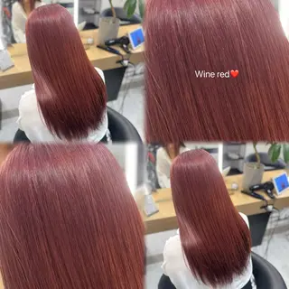 ロング カラー ハイトーン/艶カラー /ケアブリーチ/香音のヘアスタイル