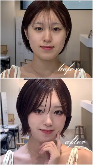 amber所属・いしだ れみのヘアスタイル