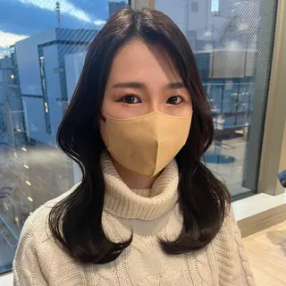 ロング カラー Je suis heureuse Tres所属・早朝セット☀️ レイヤー/Momoのヘアスタイル