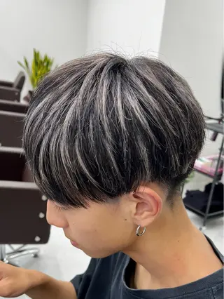 ショート メンズ メンズパーマ名人 TAKUMAのヘアスタイル