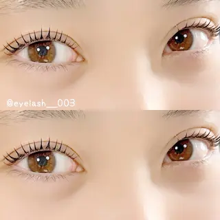 マツエク・マツパ Eyelash 003のマツエク・マツパデザイン