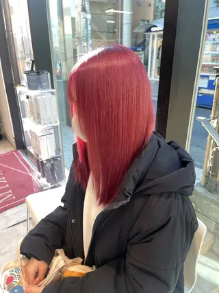 ロング カラー TENSHO レイヤー/ハイトーンのヘアスタイル