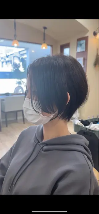 ショート カラー パーマ Gain KAKKY 名古屋/池下駅3分のヘアスタイル