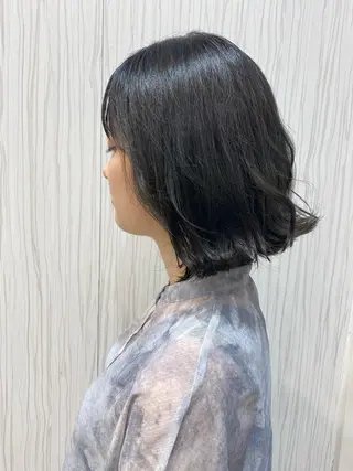 ショート カラー パーマ ヘアアレンジ メンズ マツエク・マツパ ノンダメージサロンBonheur銀座並木通り店所属・ULTOWA/銀座 ERIのヘアスタイル