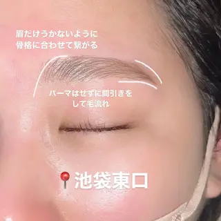アイブロウ eyelash clear池袋のマツエク・マツパデザイン
