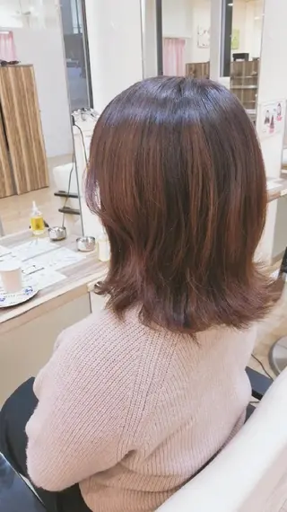ミディアム Cream所属・あさい もものヘアスタイル