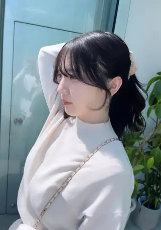 ミディアム 🌫️大人韓国ヘア 🌫️naoyaのヘアスタイル