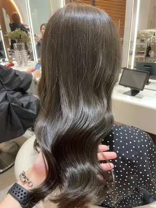 ロング カラー 天神/韓国レイヤー /髪質改善/ココロのヘアスタイル