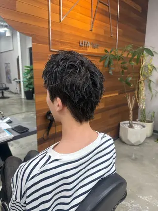 ショート 野上 晃生のヘアスタイル