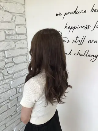 カラー 加藤 菜々香のヘアスタイル