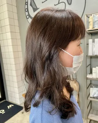 ロング カラー メンズ専門サロン wokeのヘアスタイル