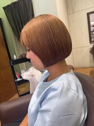 ショート 溝口 槙里也のヘアスタイル