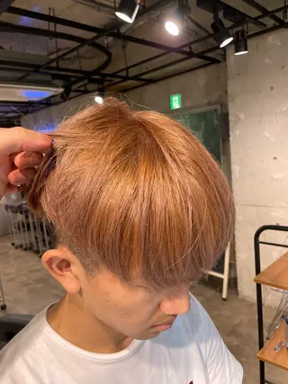 カラー メンズ 艶髪/透明感🪽 DISCO🪽のヘアスタイル