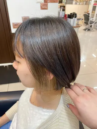 ショート ショートボブ✨️ 池田芽生のヘアスタイル